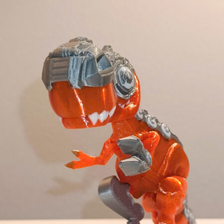 Khủng Long Cơ Giới Mecha Dino – Mô Hình In 3D Độc Đáo