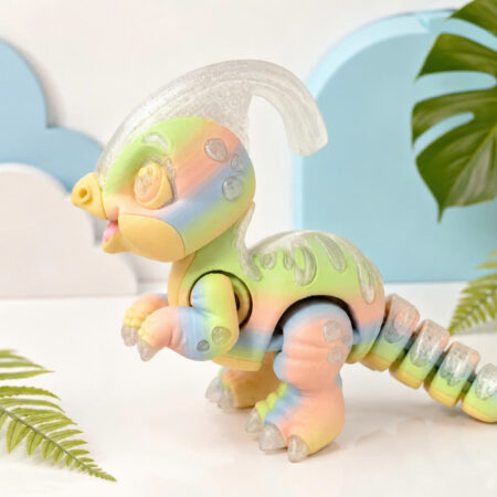 Alternative view of Baby Parasaurolophus Pastel – Màu Kẹo Ngọt Cực Cưng - Dạ Quang Phát Sáng